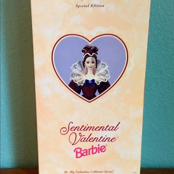 VTG 1996 Sentimental Valentine Barbie Doll Mint - Picture 2 of 3